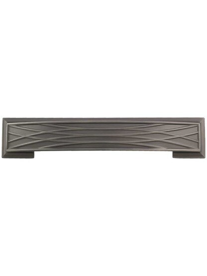 Aberdeen Cup Pull - 5 inch Center-to-Center in Brushed Pewter.